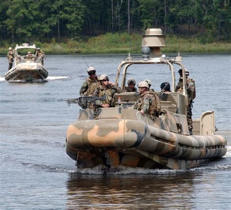 MARSOC boat in operation